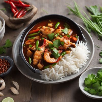 Mongolian-style Spicy Fish Stew