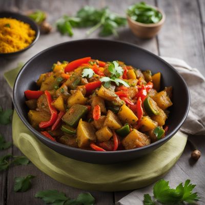 Montevideo-style Potato and Bell Pepper Stir-Fry