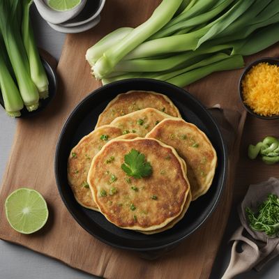 Mordovian-style Dubujeon (Korean-style Leek Pancakes)