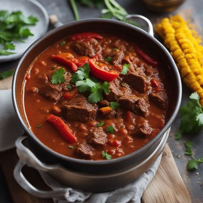 Mozambican Spicy Beef Stew