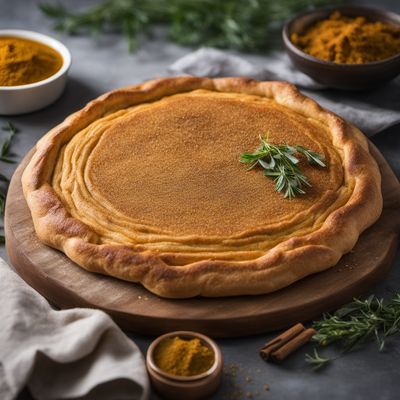 Muhajir-inspired Schiacciata with Spiced Cracklings