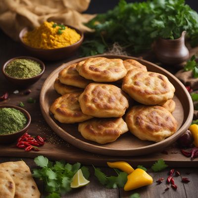 Muhajir-inspired Stuffed Flatbread Rolls