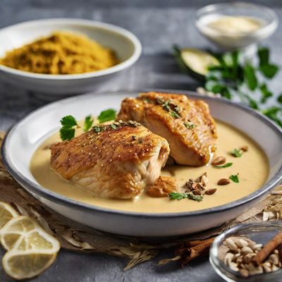 Murgh Malai - Haute Cuisine Style