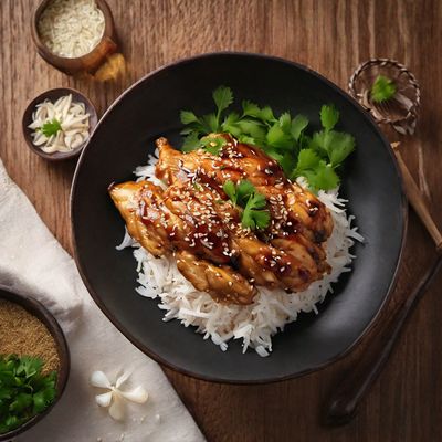 Korean-style Creamy Chicken (Korean Murgh Malai)