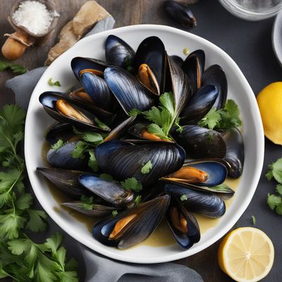 Mussels in a Creamy White Wine Sauce