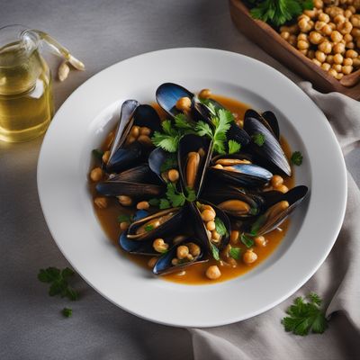 Mussels with Chickpeas