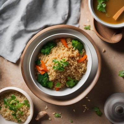 Nagoya-style Couscous with Miso-Glazed Chicken