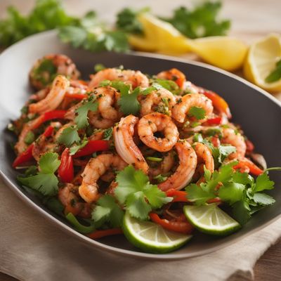 Namibian-style Spicy Seafood Salad