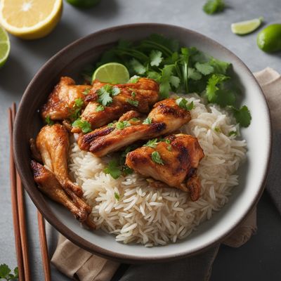 Nasi Jaha with Spiced Coconut Rice and Fragrant Chicken