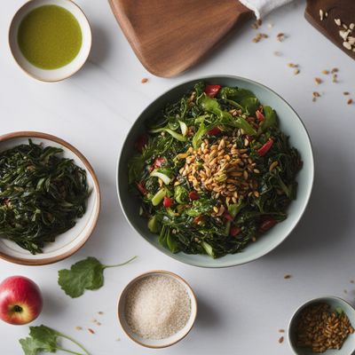 Native American Goma Wakame Salad