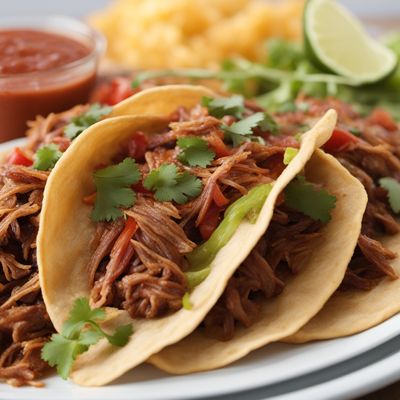 Native American Pulled Pork Frybread Tacos