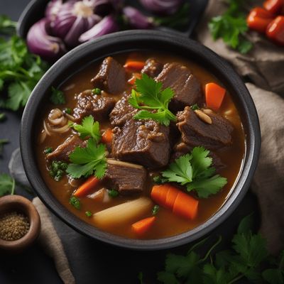 Nauruan-style Oxtail Soup