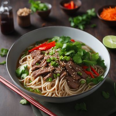 Nauruan-style Stir-Fried Phở