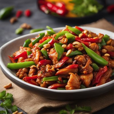 Nepalese Style Spicy Chicken Stir-Fry