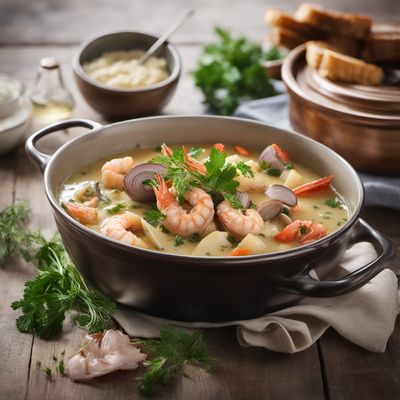 New England Style Seafood Fricassee