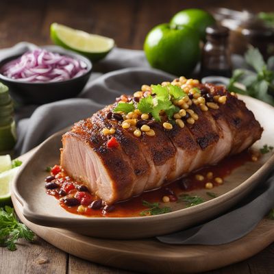 New Mexican Style Stuffed Pork Loin