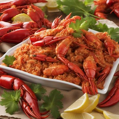 New Orleans-style Crawfish Kibinai