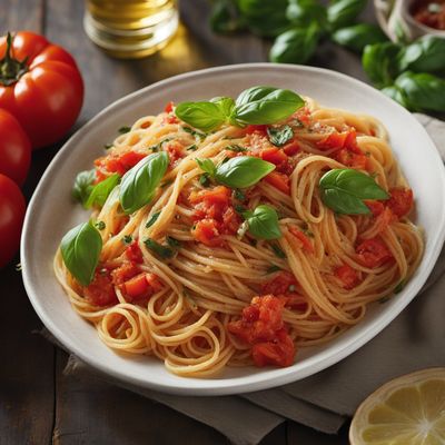 New Orleans Style Tomato and Basil Pasta