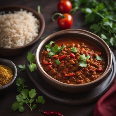 Newari-style Spiced Kidney Bean Curry