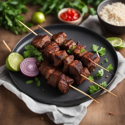 Nigerien-inspired Spiced Meat Skewers