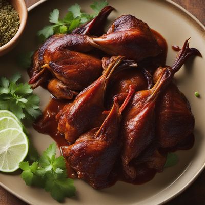 Niuean-style Guajillo Quails