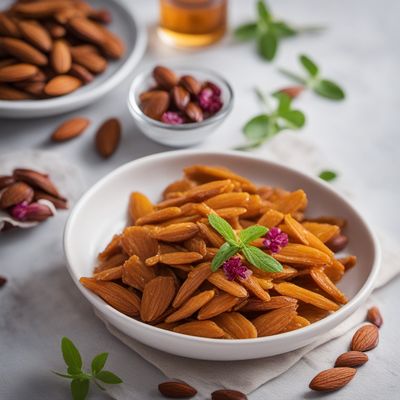 Nogha - Iranian Almond and Saffron Brittle