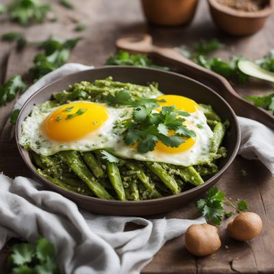 Nopales con Uova Lucane (Lucanian-style Nopales with Eggs)