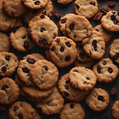 North American Raisin Cookies