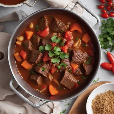 North American-style Spicy Beef Stew