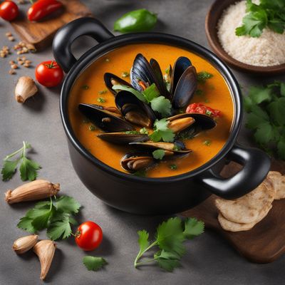 North Indian Style Mussel Curry