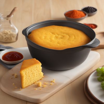 North Korean-style Cheese Cornbread