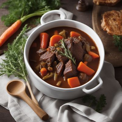 Northeastern American Style Braised Beef Stew