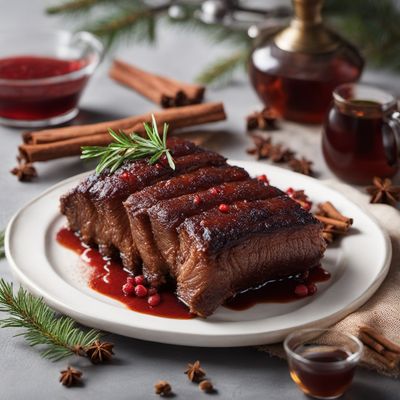 Norwegian Christmas Spiced Pork Ribs