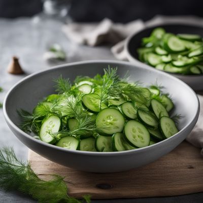 Norwegian Cucumber Salad