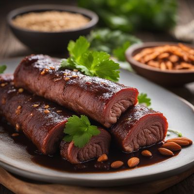 Oaxacan-style Stuffed Beef Rolls