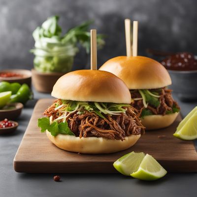 Oceanic-inspired Pulled Pork Buns