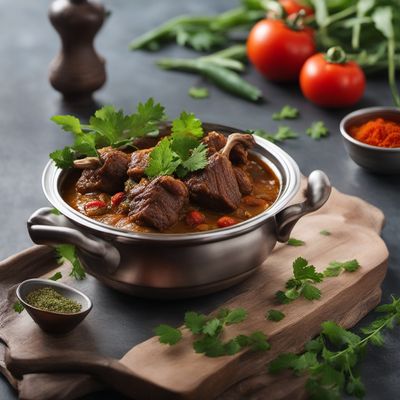 Odia-style Paçe Koke (Lamb Head Stew)