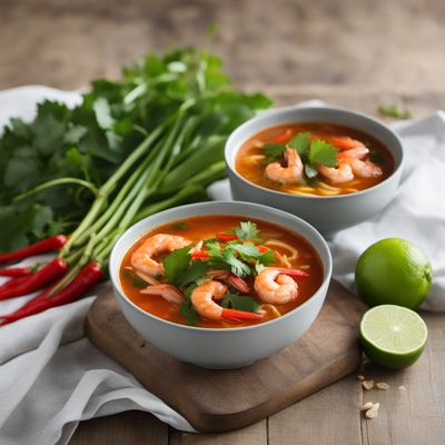 Omaha-style Spicy Shrimp Soup