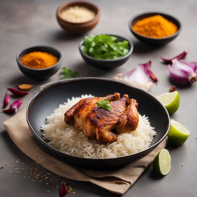 Omani Spiced Chicken with Fragrant Rice