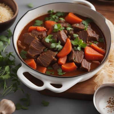 Omutako - Namibian Beef Stew