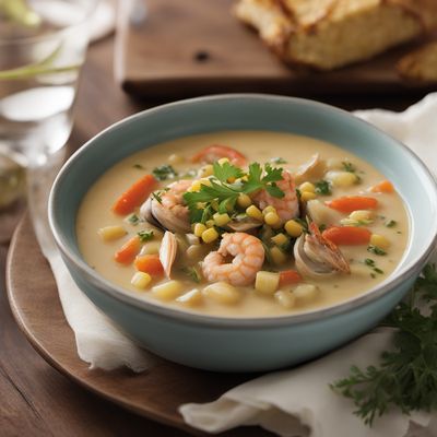 Pacific Northwest-inspired Seafood Chowder