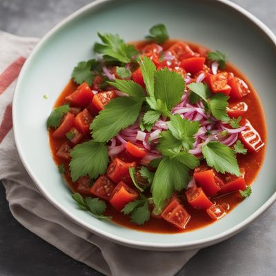 Padang-style Spicy Tomato Salad