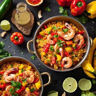 Brazilian-style Paella