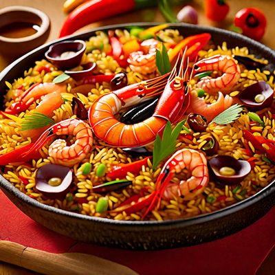 Japanese-style Paella