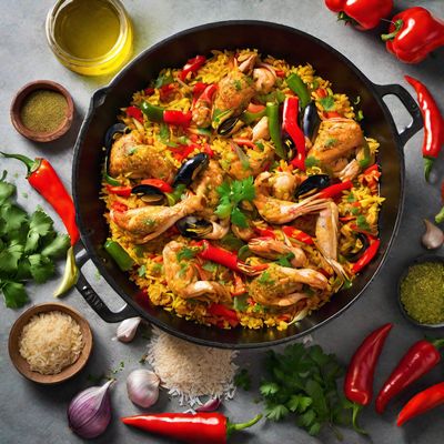 Latin American Paella