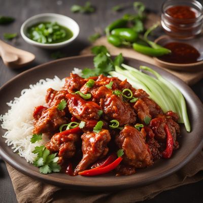 Pakistani Chinese Chicken Manchurian