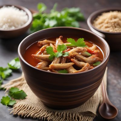 Pakistani Chinese Style Chicken Feet Soup