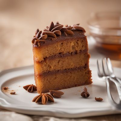 Pakistani Spiced Rum Cake