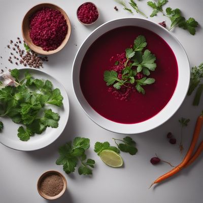 Palestinian Beetroot Soup