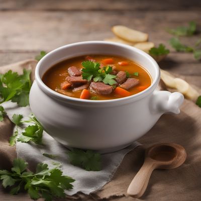 Panamanian Sausage Soup